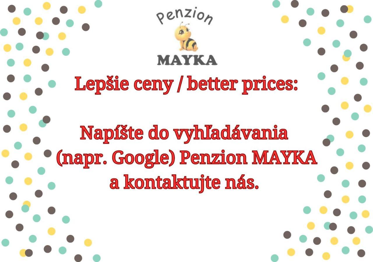 Penzion Mayka Otel Hrabušice Dış mekan fotoğraf